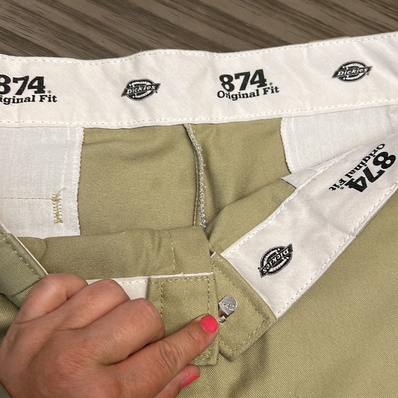 MENS VTG DICKIES WORK PANTS 874 ORIGINAL FIT - Picture 7 of 12